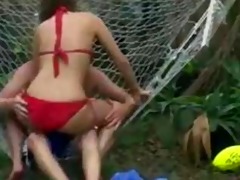 brother films sister barebacking his ally outside